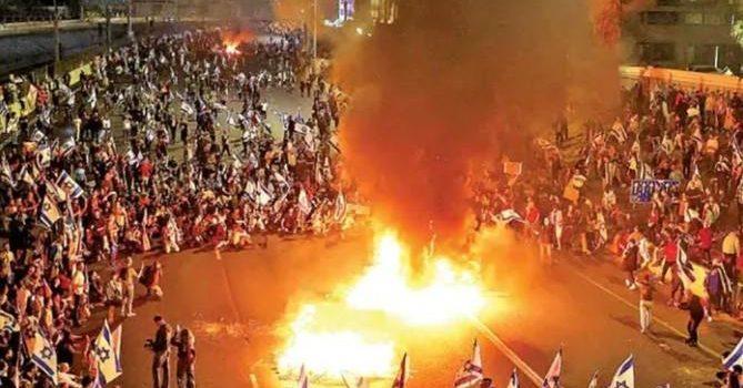 Repunta la furia en Israel