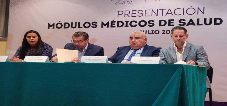 Alcaldes de Tlaxcala se comprometen con Módulos Médicos de Salud Integral