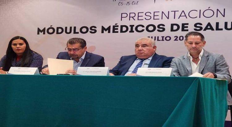 Alcaldes de Tlaxcala se comprometen con Módulos Médicos de Salud Integral