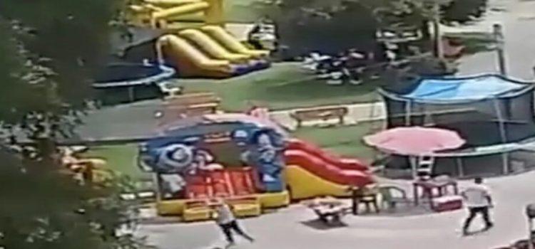 Operativo desató balacera en plaza de Nativitas, Tlaxcala