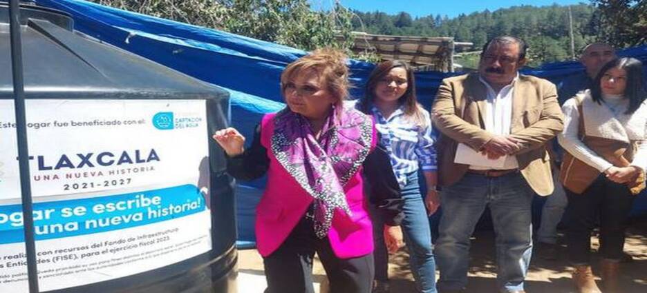 Lorena Cuéllar se compromete a atender daños por sequía en la zona oriente de Tlaxcala