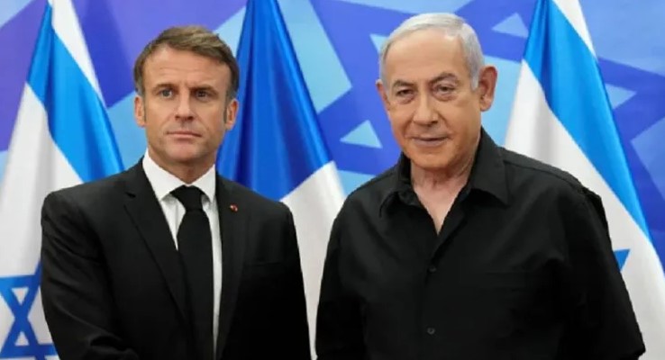 Pide Macron a Israel detener los bombardeos