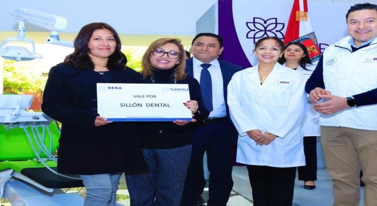 Reconocen a odontólogos con entrega de equipamiento en Tlaxcala