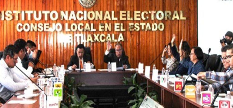 Reporta INE avance favorable del Proceso Electoral Federal en Tlaxcala