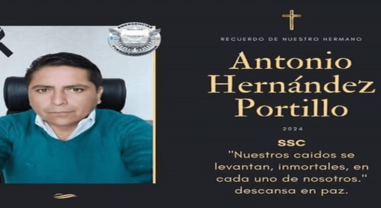 Tras permanecer en en coma por linchamiento, falleció el policía Antonio Hernández en Tlaxcala