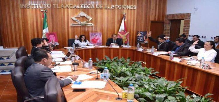 Instituto Tlaxcalteca de Elecciones aprueba lista de candidaturas del PT