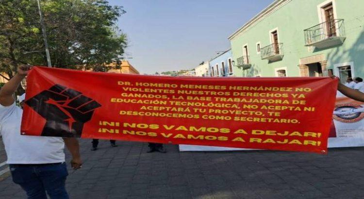 Magisterio exige aumento salarial y jubilaciones dignas en Tlaxcala