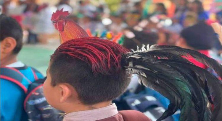 Peinado loco de niño tlaxcalteca se vuelve viral en redes sociales