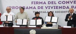 Construirán 10,500 viviendas para el Bienestar en Tlaxcala