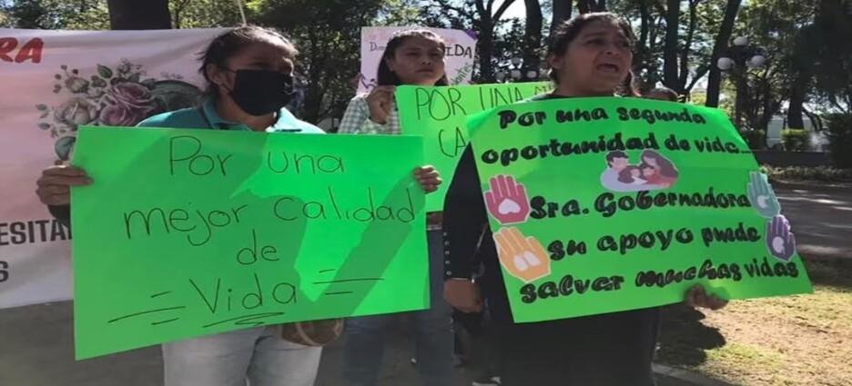 Pacientes con insuficiencia renal piden reactivar programa de trasplantes en hospital IMSS-Bienestar de Tlaxcala