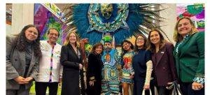 Stand de Tlaxcala resalta durante inauguración de la FITUR 2025