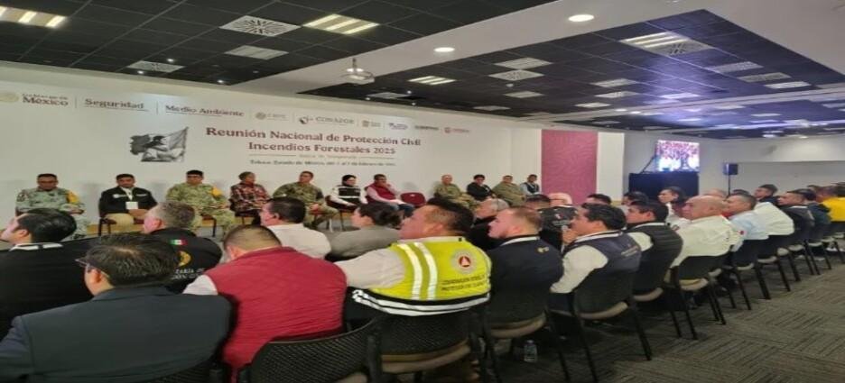 Tlaxcala participa en la Reunión Nacional de Protección Civil 2025