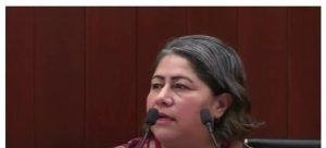 Diputada reclama supuestas cifras en combate a delincuencia