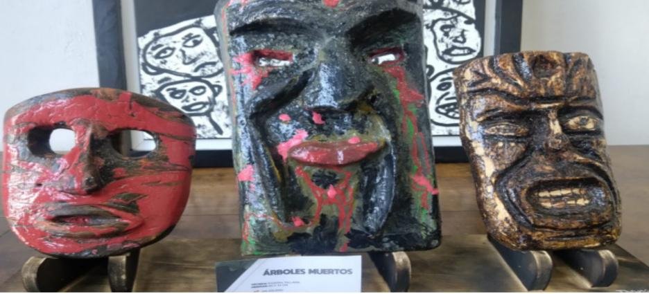 Inauguran exposición pictórica y tallado de madera "Orígenes de Tlaltelulco"