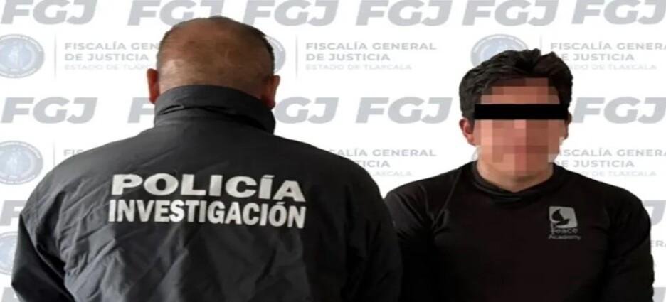 FGE Tlaxcala cumple orden de aprehensión contra Marcos "N" por el delito de trata de personas