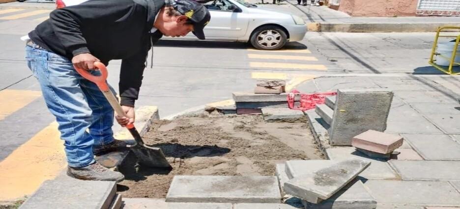 Gobierno municipal atiende daños tras fuertes lluvias en Huamantla