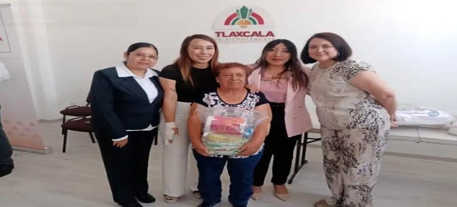 DIF Tlaxcala entrega cunas y despensas a madres vulnerables como parte del programa “Sueño Seguro”