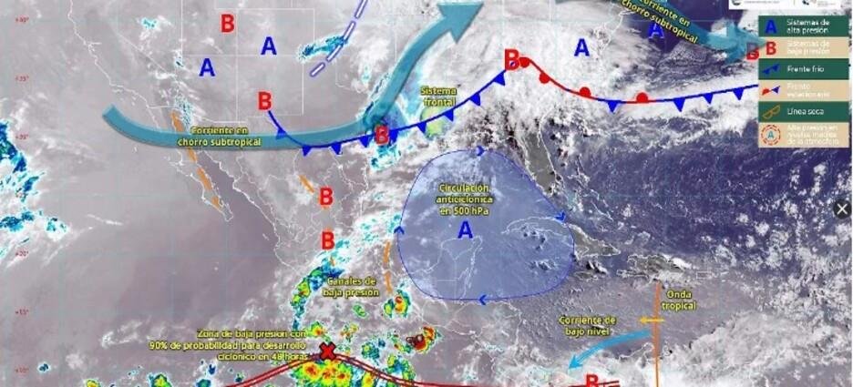 Habrán lluvias intensas por frente frío atípico en Tlaxcala