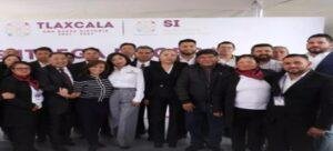 Gobernadora Lorena Cuéllar inaugura arco de acceso en Ixtacuixtla