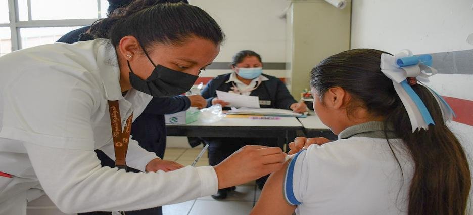 Tlaxcala tiene el 74% de avance en vacunación contra Sarampión