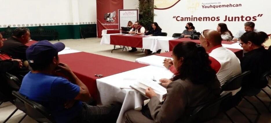 Ayuntamiento de Yauhquemehcan encabeza la Primera Sesión Ordinaria del Consejo de Participación Escolar