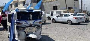 Mototaxistas dejan de operar ante amenazas de multas en zona limítrofe de Tlaxcala