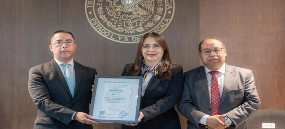 Juzgado Mercantil y de Oralidad Mercantil de Tlaxcala obtiene el Certificado JOM
