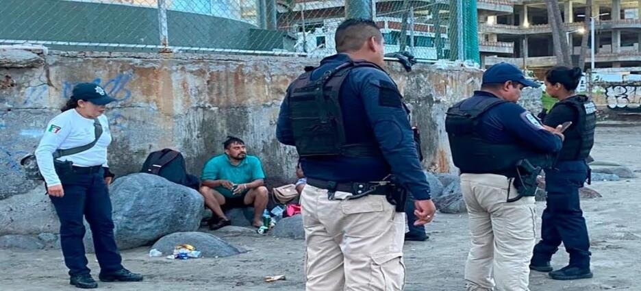 Turista oriundo de Tlaxcala casi pierde la vida ahogado