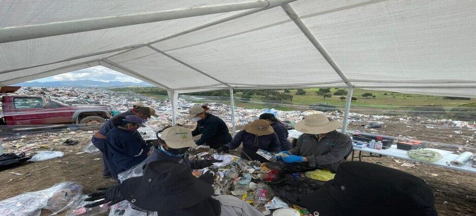 Realizan estudios técnicos en el relleno sanitario de Atlangatepec, Tlaxcala