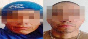 Detienen a 2 por asalto a banco Santander de Plaza Vértice