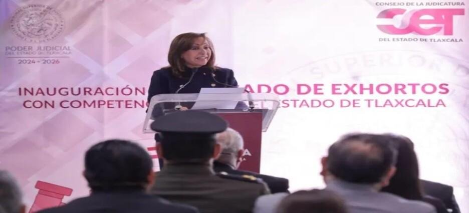 "Tlaxcala avanza hacia una justicia rápida, humana y confiable": Lorena Cuéllar Cisneros