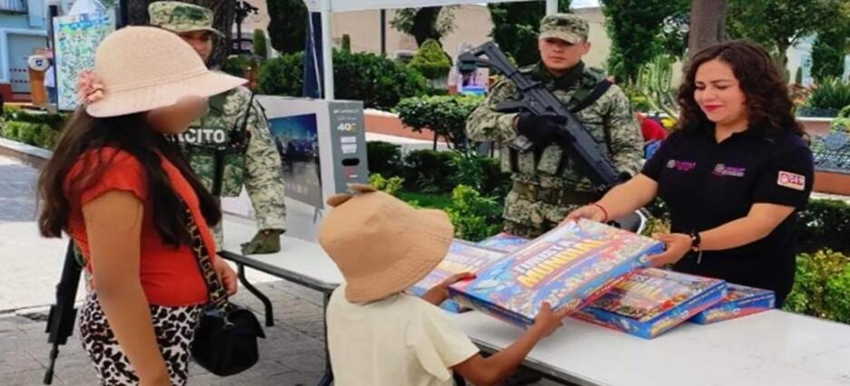 Sesesp y Sedena retiran 104 armas de fuego en Tlaxcala