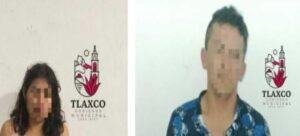 Policía detiene a 2 sujetos en posesión de un arma de fuego en Tlaxco