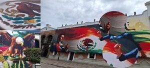 Murales de Fiestas Patrias desatan polémica en Tlaxcala