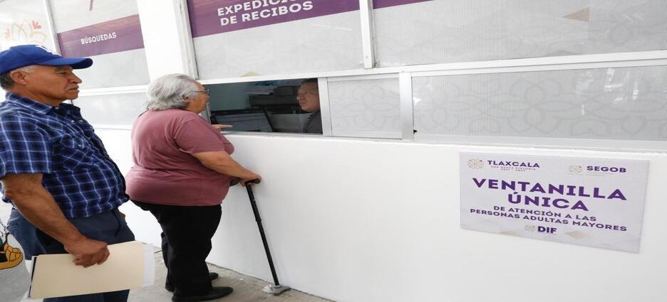 Habilitan ventanillas únicas para brindar mejor atención a personas mayores en dependencias de Tlaxcala