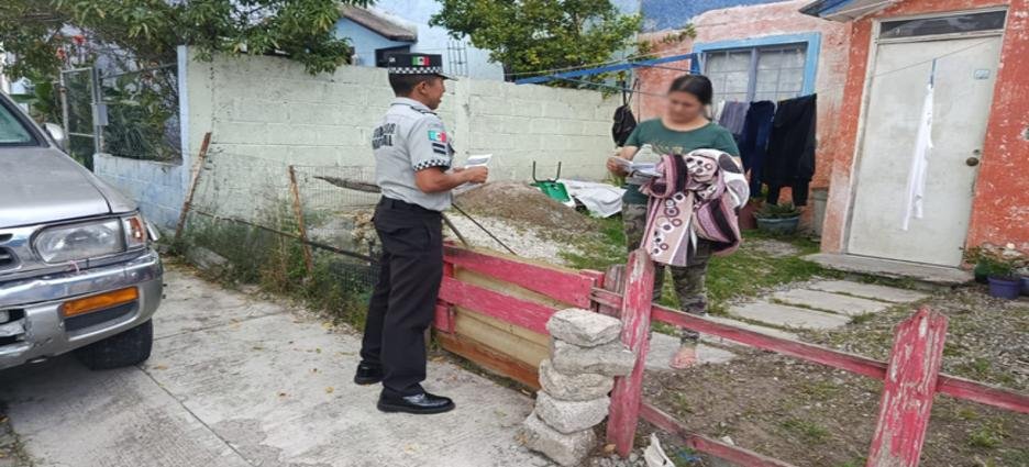 Guardia Nacional realiza rondines de seguridad y proximidad social en Tlaxcala