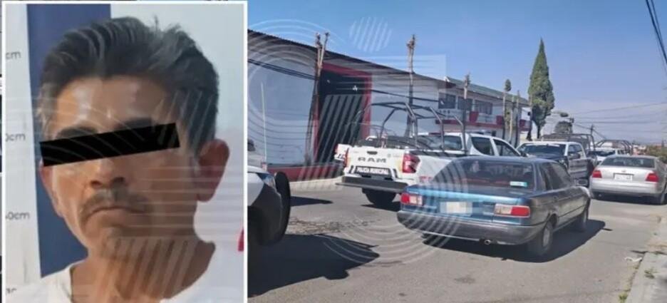Detienen a hombre por el presunto robo de un vehículo en Tlaxcala