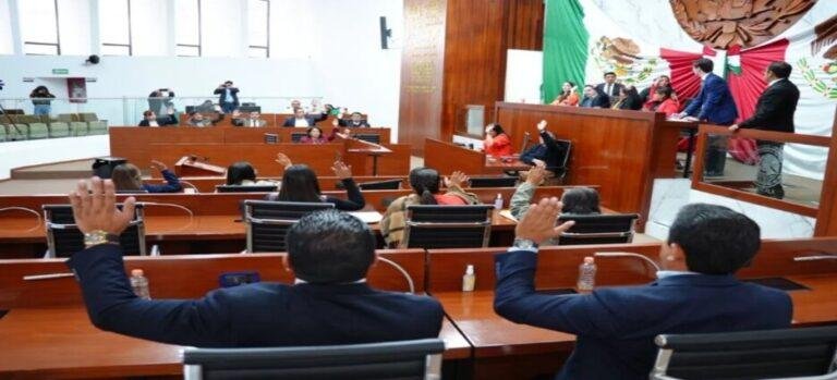Aval unánime del Congreso a la actualización financiera de Tlaxcala