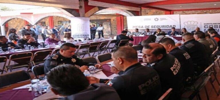 Refuerzan seguridad y combate a la delincuencia en Tlaxcala
