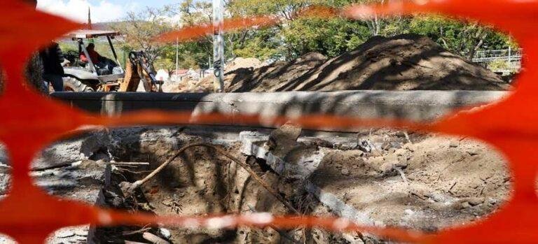 Buscan evitar inundaciones con obras de drenaje en Parque de Artesanías de Tlaxcala