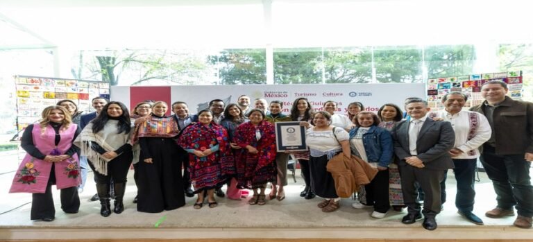 Tlaxcala sobresale en la exposición de bordados y tejidos más grande del mundo