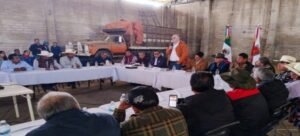 Secretaría de Agricultura y Desarrollo Rural se reúne con productores de Tlaxcala
