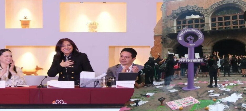 Anuncian blindaje del Centro Histórico por el 8M en Tlaxcala