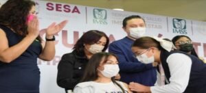 Implementan estrategia “Por un Tlaxcala sin sarampión: la fuerza está en la prevención” en universidades