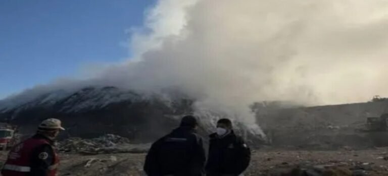 Persiste contingencia ambiental en Tlaxcala tras incendio en San José Chiapa