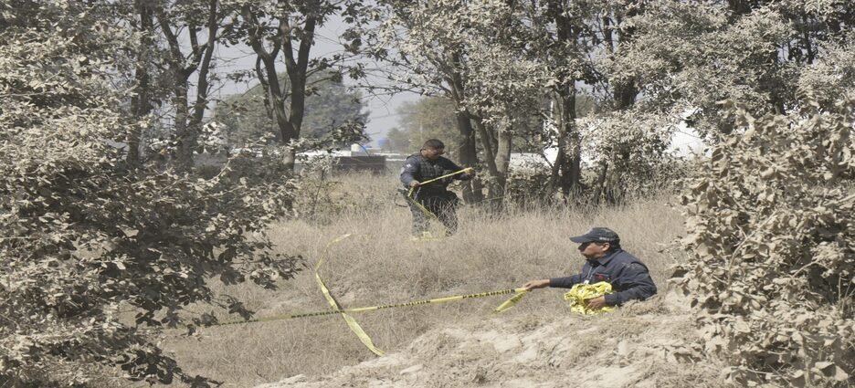 Abandonan cuerpos en zona limítrofe entre Puebla y Tlaxcala