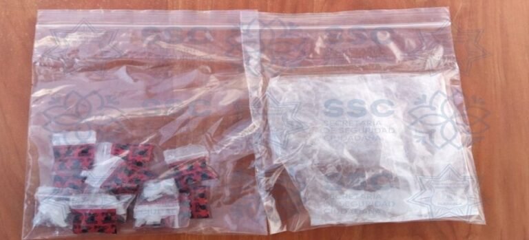Detienen a sujeto en posesión de narcóticos en Tlaxcala