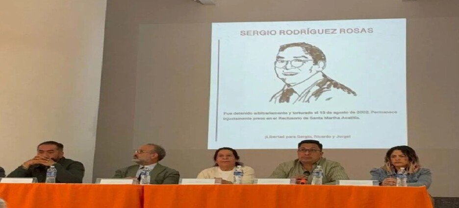 Exigen libertad para 3 hombres tras 24 años de cárcel en Tlaxcala