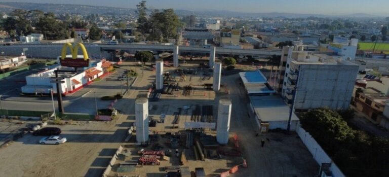 Distribuidor Santa Ana Chiautempan al 42% de avance