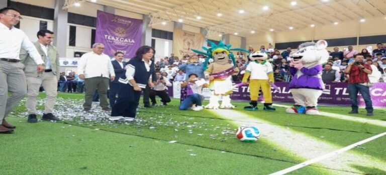 Inicia el Mundial Social 2026; anuncian la rehabilitación de 22 canchas de fútbol en Tlaxcala